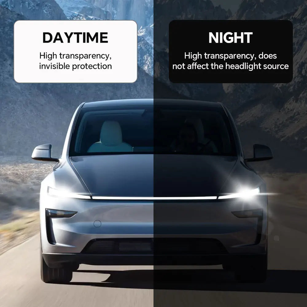 Precut PPF for Tesla Model Y Juniper (2025–2026) | TPU Headlight, Mirror, Pillar & Bumper Protection