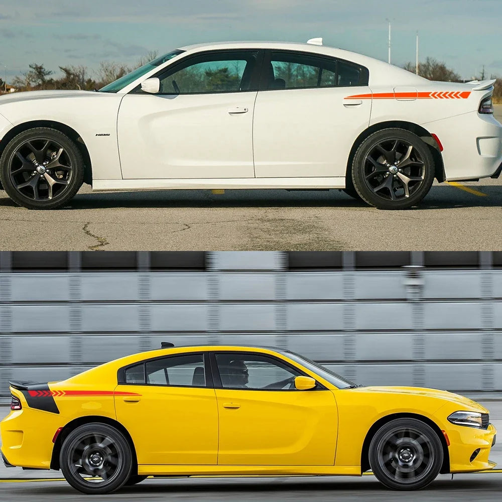 Side Body Decal for Dodge Charger SXT / GT / R/T / Scat Pack / Widebody | Tuning Vinyl Sticker