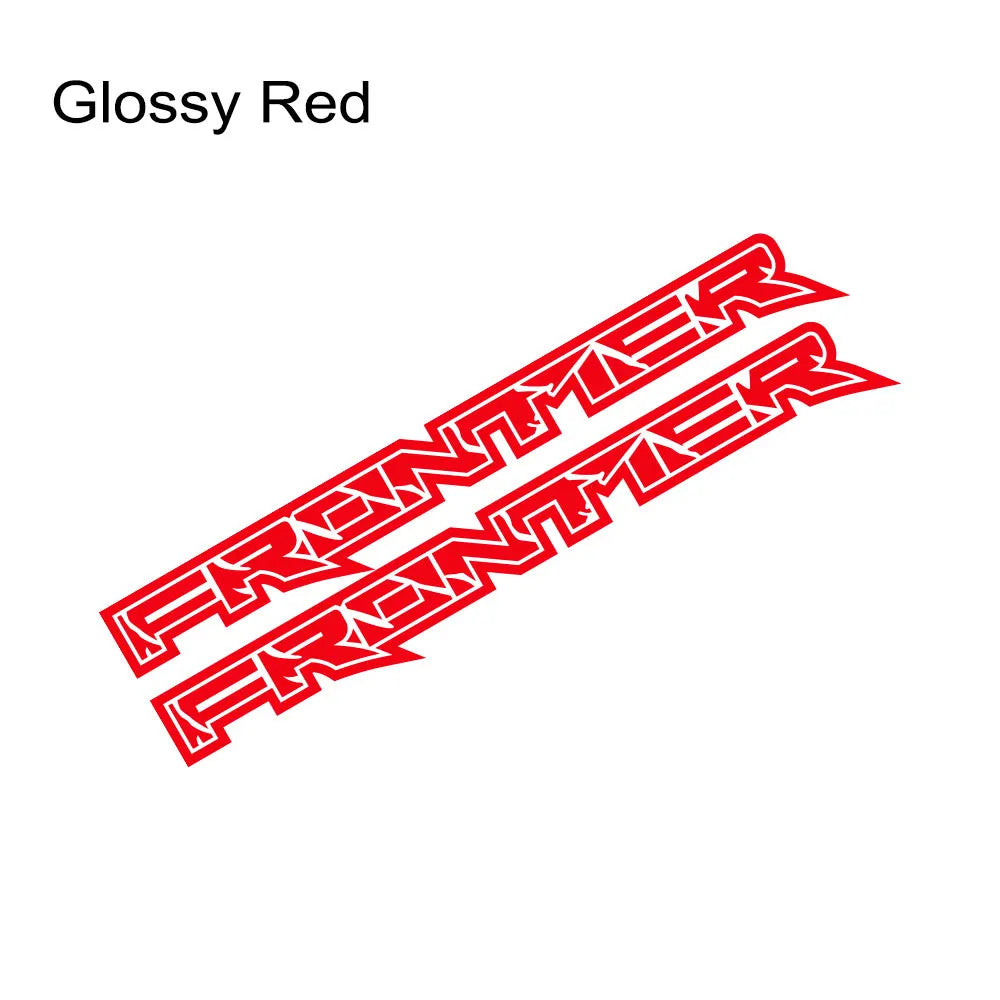 Rear Trunk Side Stripe Decal for Nissan Frontier NP300 / D40 / D22 | 2-Piece Pickup Vinyl Graphic
