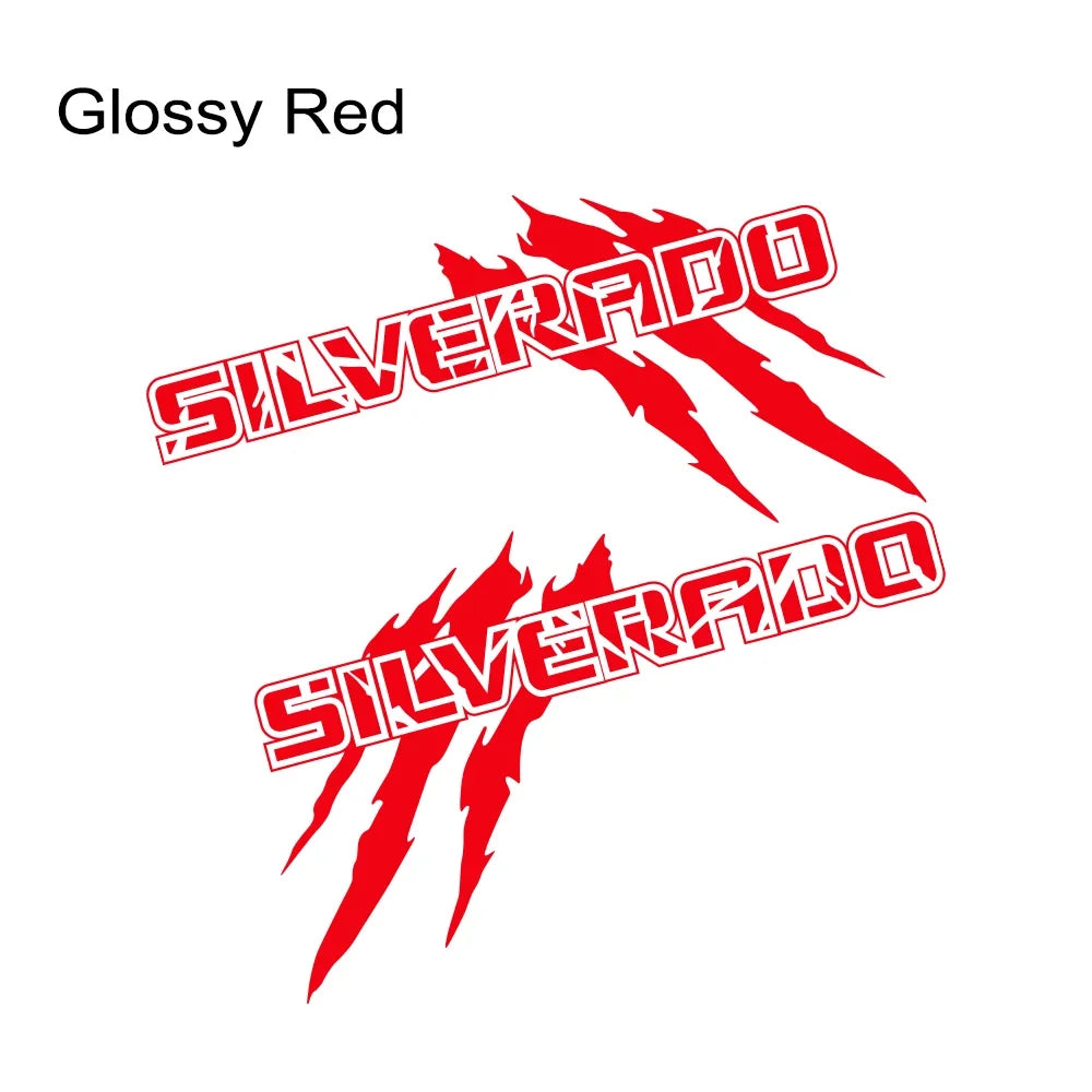 Claw Style Bed Side Decal for Chevrolet Silverado 1500 / 2500 / Z71 / S10 | Pickup Vinyl Graphic