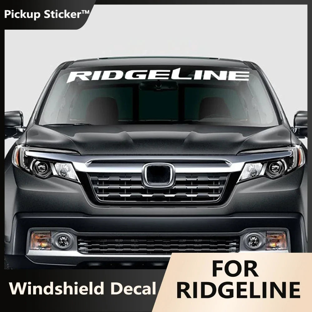 Front Windshield Decal for Pickup Trucks | Custom Vinyl Graphic Cover