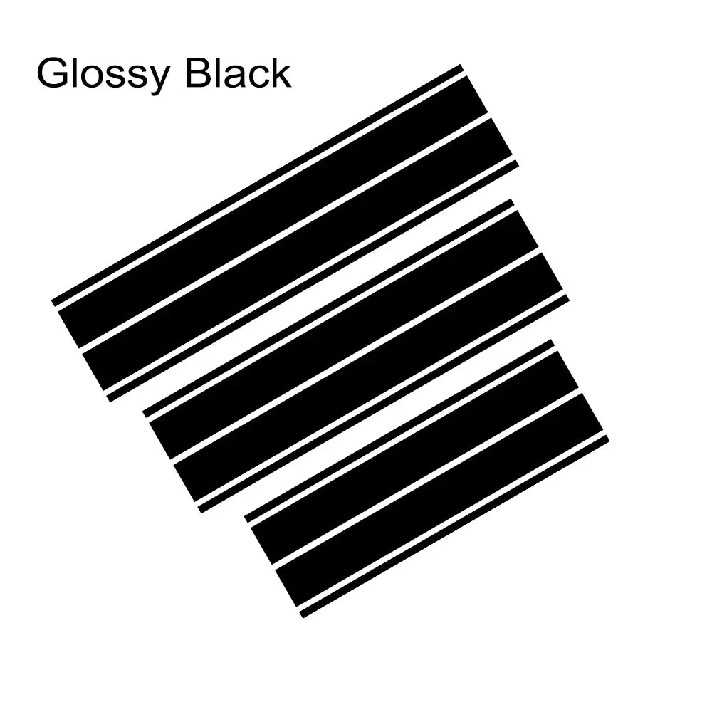 Racing Stripe Hood & Trunk Decal Kit for Dodge Challenger SXT / R/T / SRT (2011–2024) | Vinyl Body Graphics