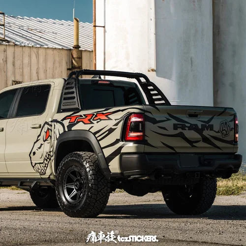 Full Body Appearance Decoration Vinyl Kit for Dodge Challenger / RAM TRX | Custom Body Decal