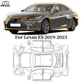 Precut PPF for Lexus ES 250 / 300h / 350 (2019–2023) | TPU Paint Protection Film Clear Bra
