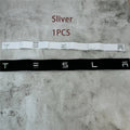 Chrome Tesla Logo Rear Tailgate Emblem Badge | Model 3 / S / X / Y Trunk Sticker Accessory