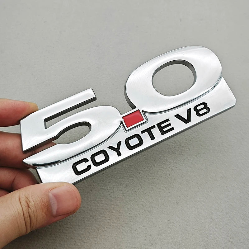 3D Metal GT350 / Shelby / 5.0 Fender & Trunk Badge | Ford Mustang Emblem Sticker