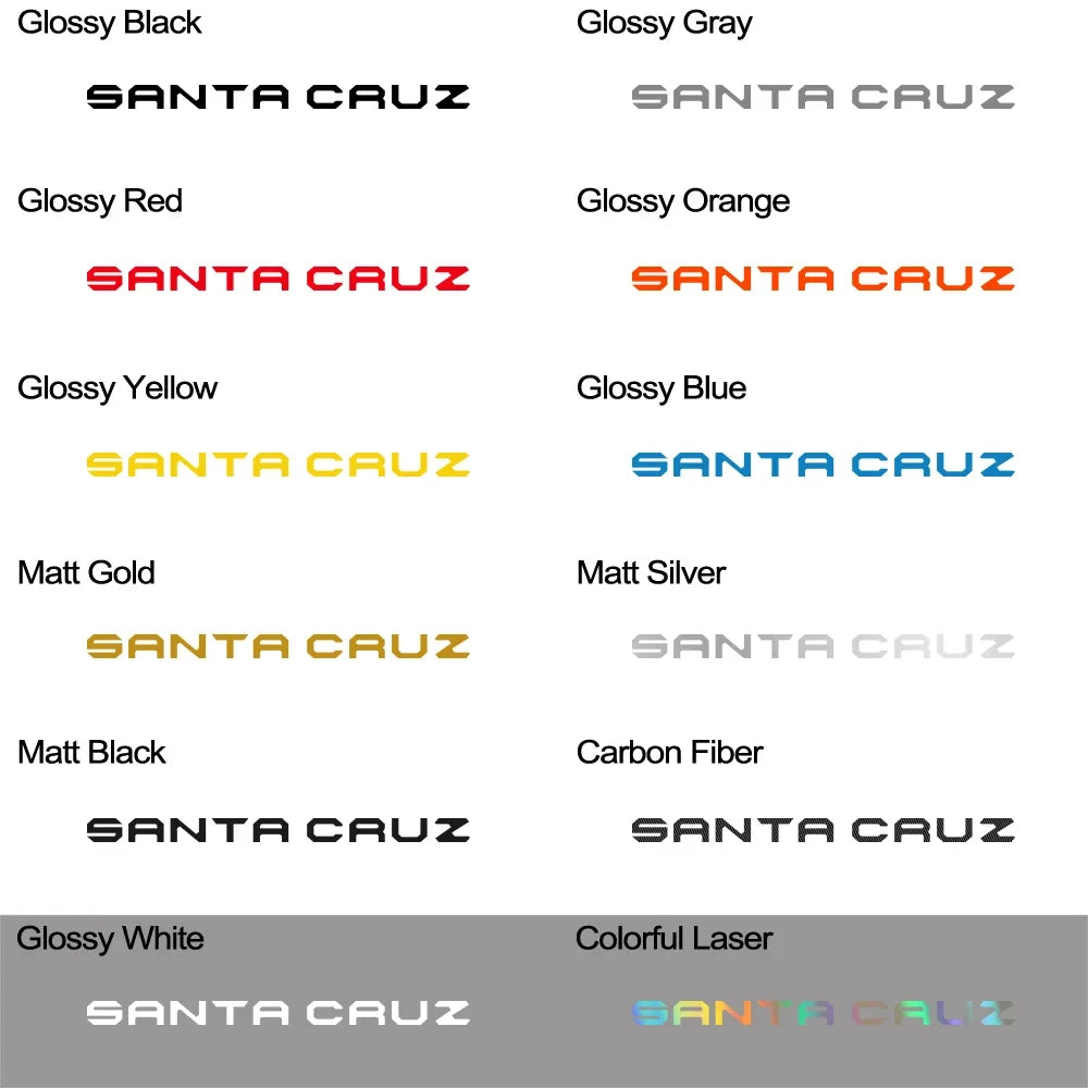 Windshield Graphic Decal for Hyundai Santa Cruz SE / SEL / Limited (2022–2023) | DIY Style Vinyl Sticker