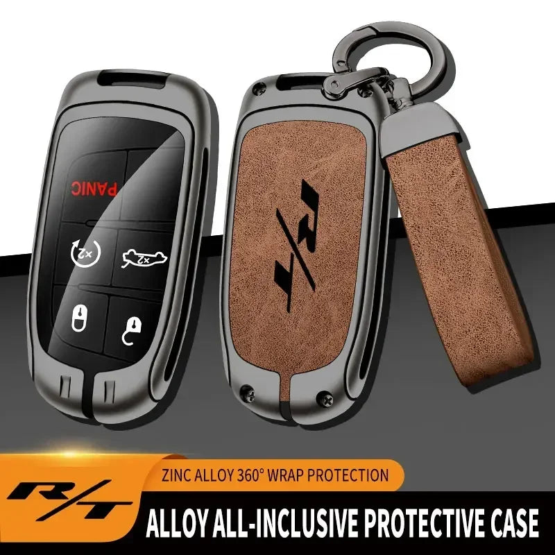 Zinc Alloy Key Case for Dodge Challenger / Charger / Journey / RAM | Remote Control Cover