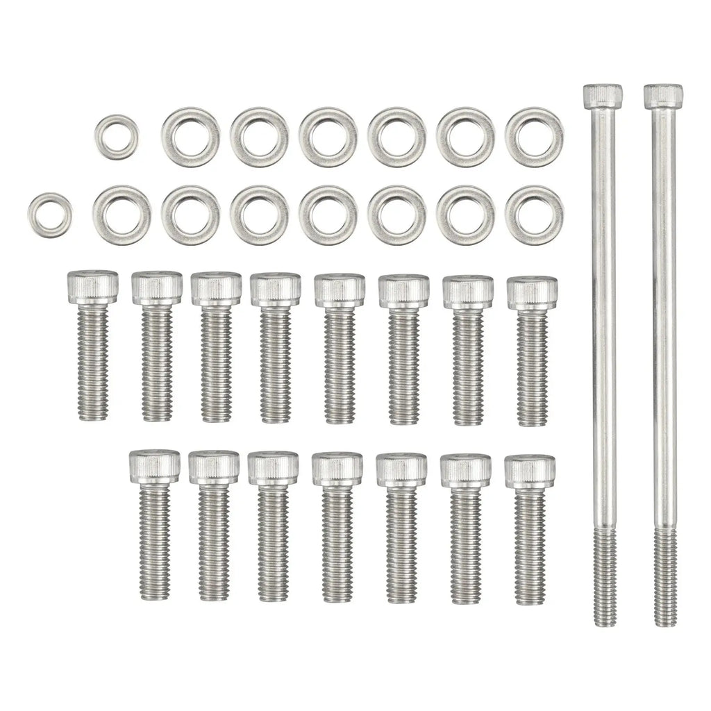 Chevy LS / LSX V8 Stainless Steel Oil Pan Bolt Kit for LS1 / LS2 / LS3 / LS6 / LS7 & Vortec 4.8L / 5.3L / 6.0L / 6.2L Truck Engines (Gen III / Gen IV)