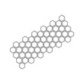 Universal Honeycomb Body Graphic Decal Film | Exterior Vinyl Decor Sticker for Cars & Trucks