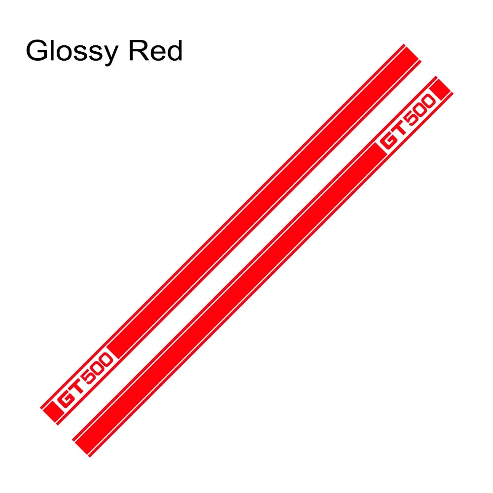 Long Door Side Skirt Stripe Decal for Ford Mustang Shelby GT500 | Sport Vinyl Sticker