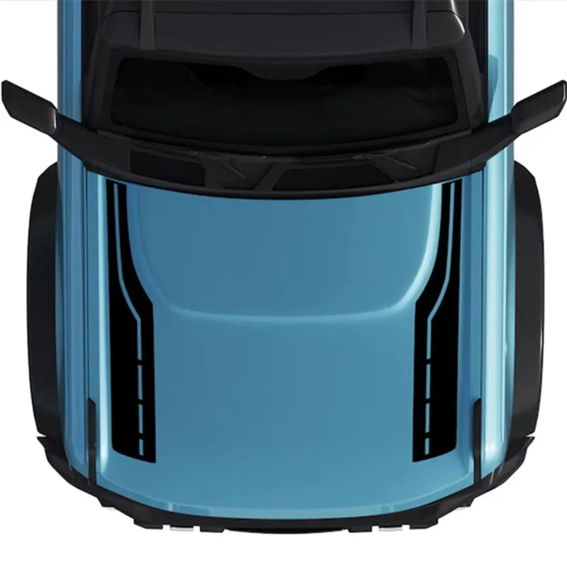 Sporty Fashionable Professional Vinyl Decal Kit for Ford Bronco | Full-Body PVC Appearance Wrap