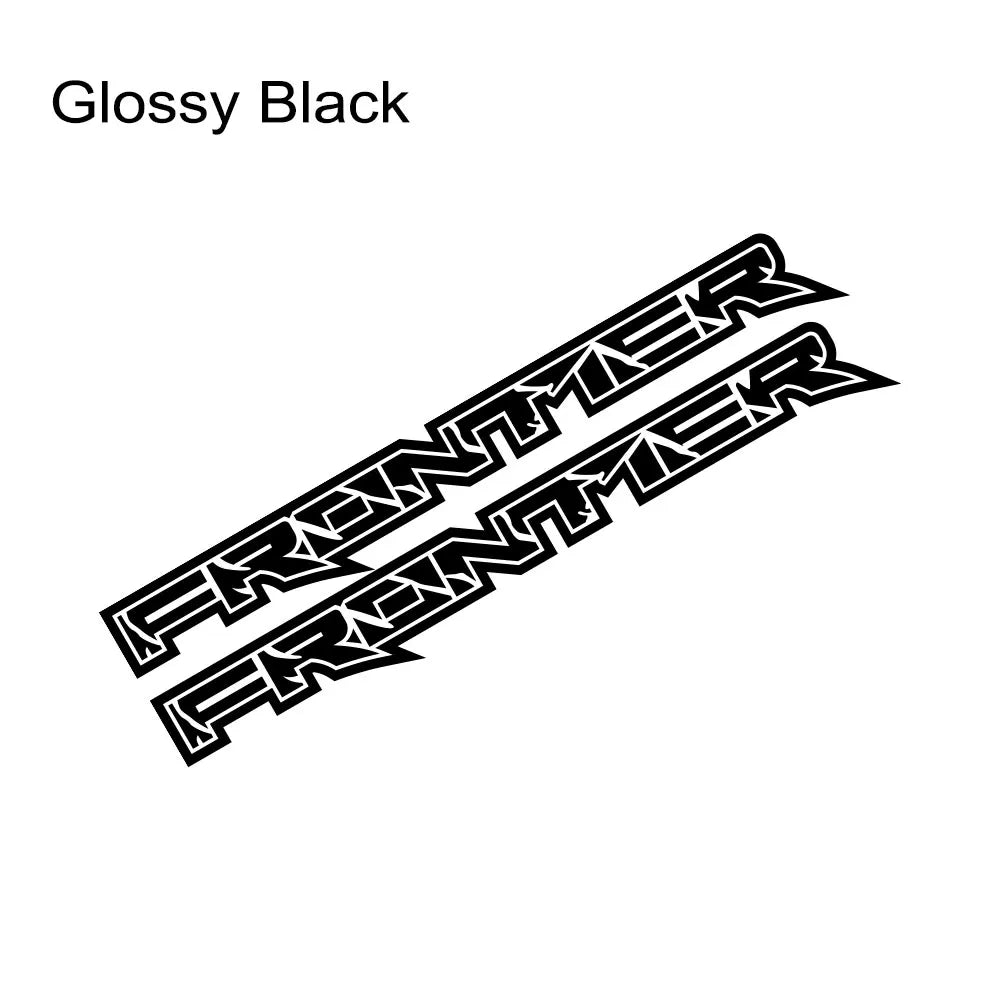 Rear Trunk Side Stripe Decal for Nissan Frontier NP300 / D40 / D22 | 2-Piece Pickup Vinyl Graphic