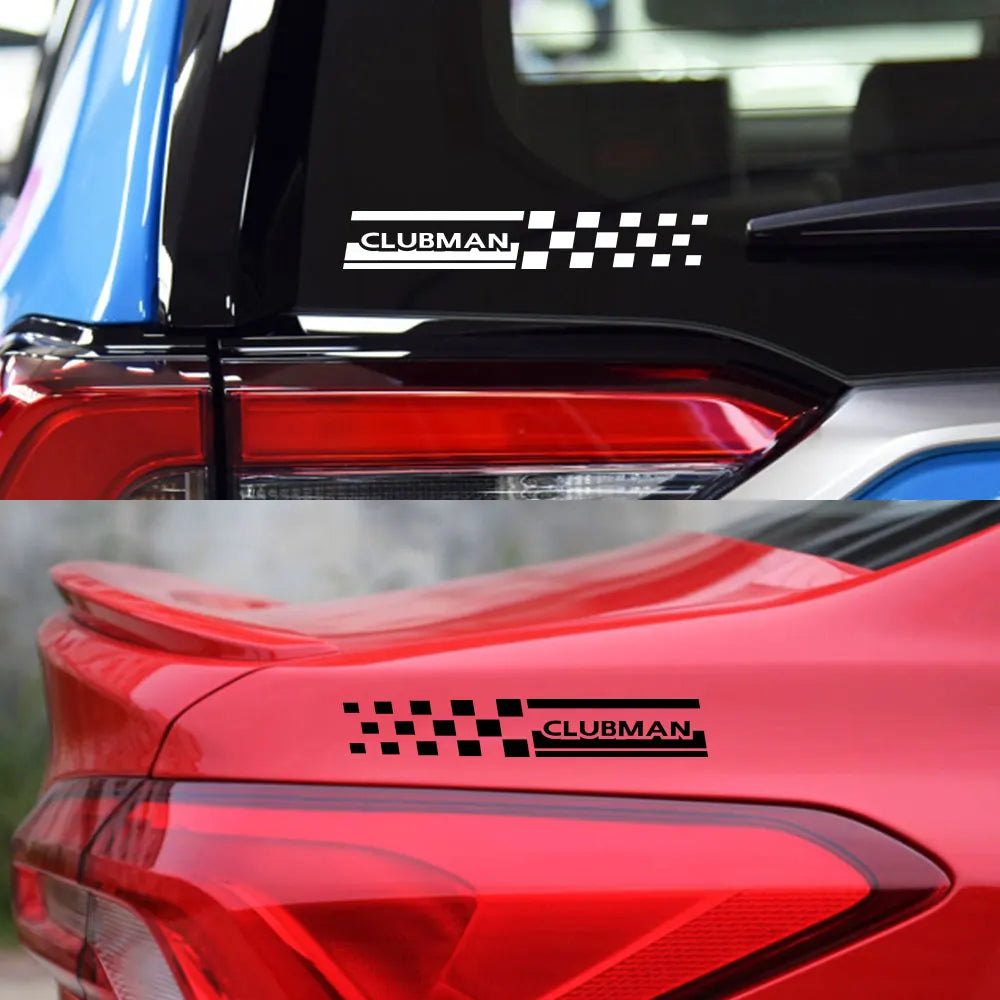 B-Pillar Window Decal for Mini John Cooper Works (R55, R56, R59, R60, R61) | 2-Piece Vinyl Sticker