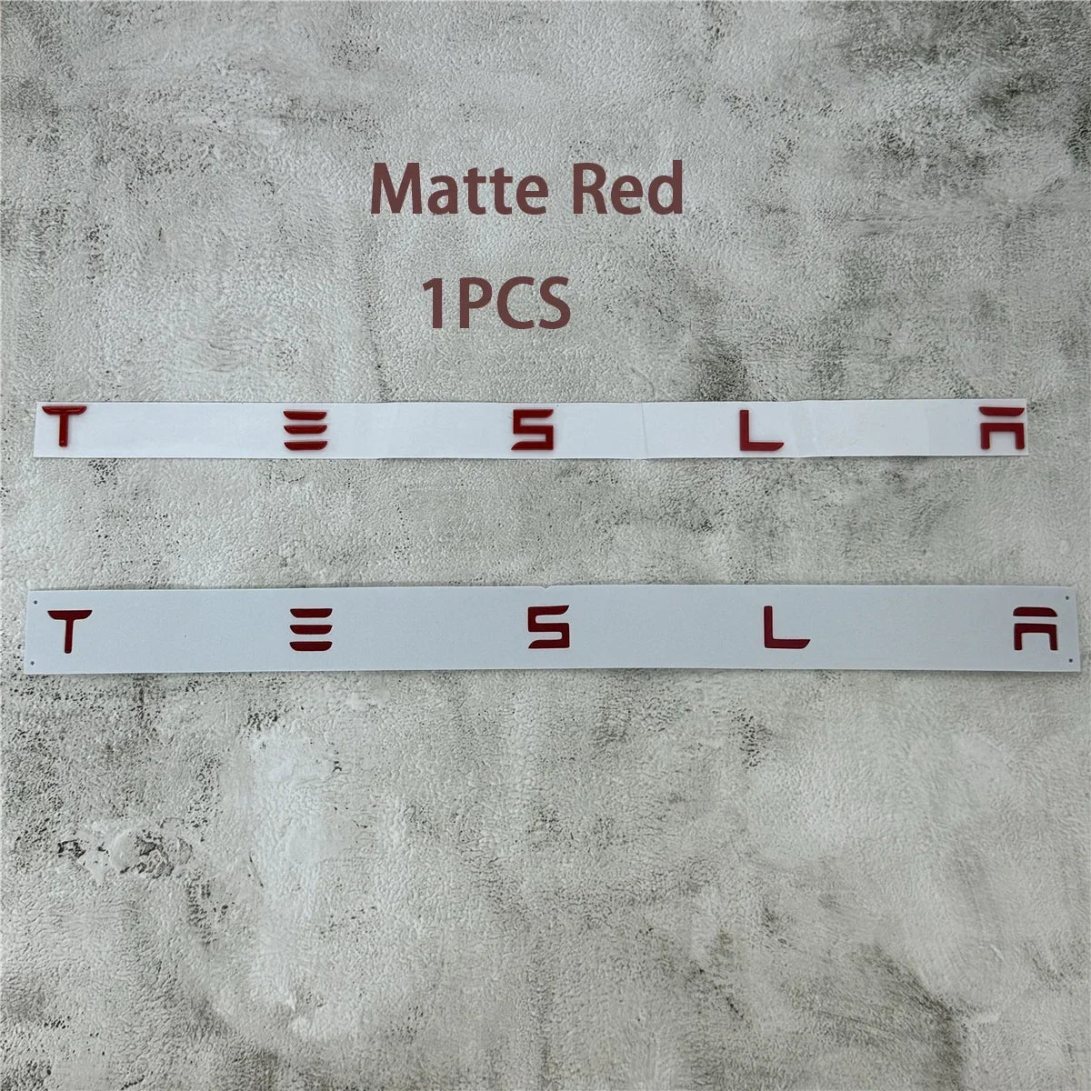 Chrome Tesla Logo Rear Tailgate Emblem Badge | Model 3 / S / X / Y Trunk Sticker Accessory