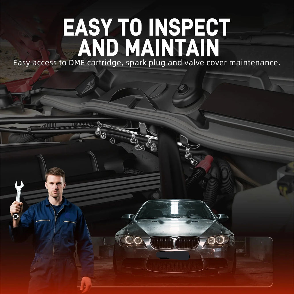 BMW Engine Bay Harness Mount Bracket – Clean Wire Tuck Upgrade (E90 E92 E87 E82 2005–2013)