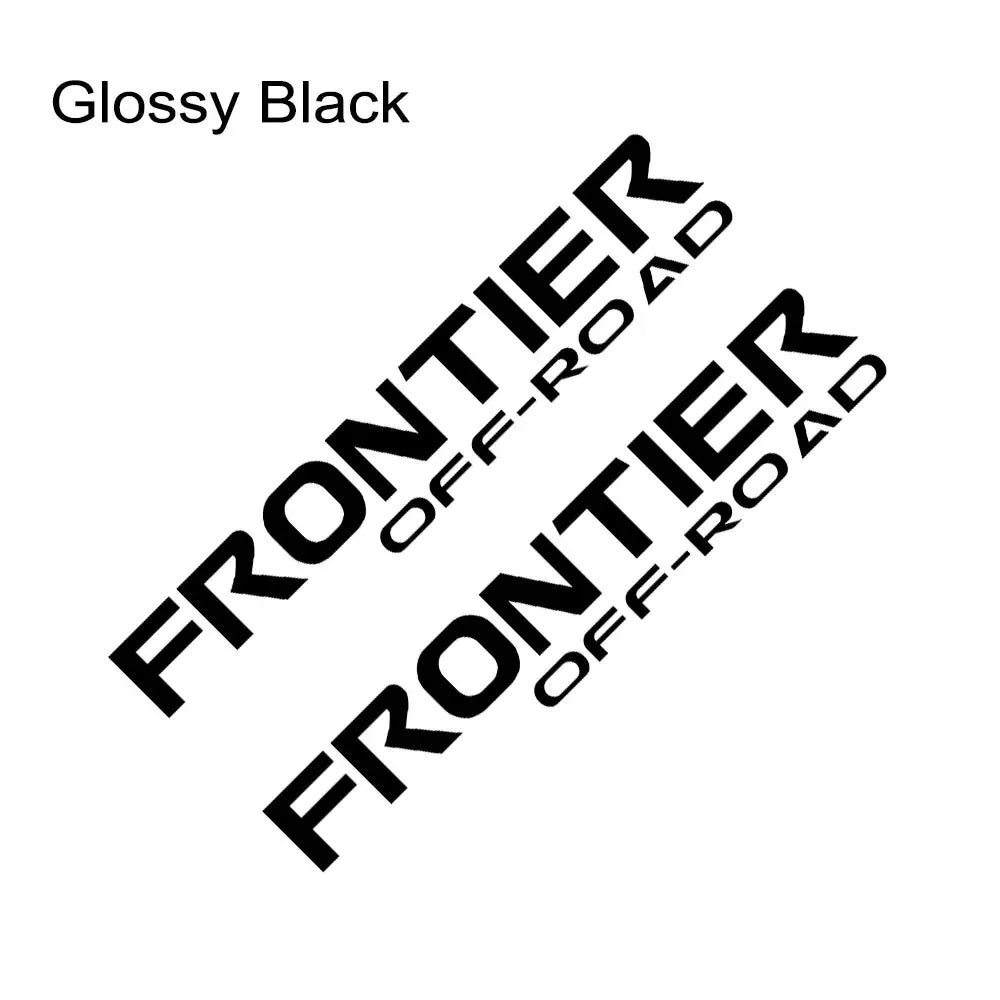 Trunk Bed Side Decal for Nissan Frontier | Custom Vinyl Truck Graphic 2-Pack