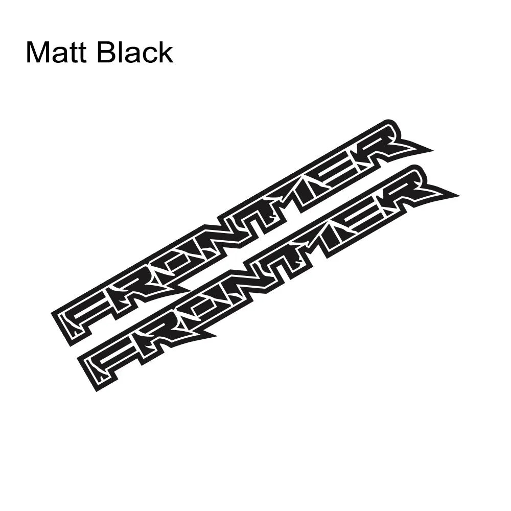 Rear Trunk Side Stripe Decal for Nissan Frontier NP300 / D40 / D22 | 2-Piece Pickup Vinyl Graphic