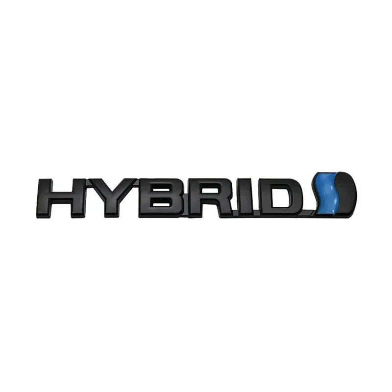 Metal HYBRID Front Grille & Trunk Badge Emblem for Toyota Land Cruiser / Camry | Decal Sticker