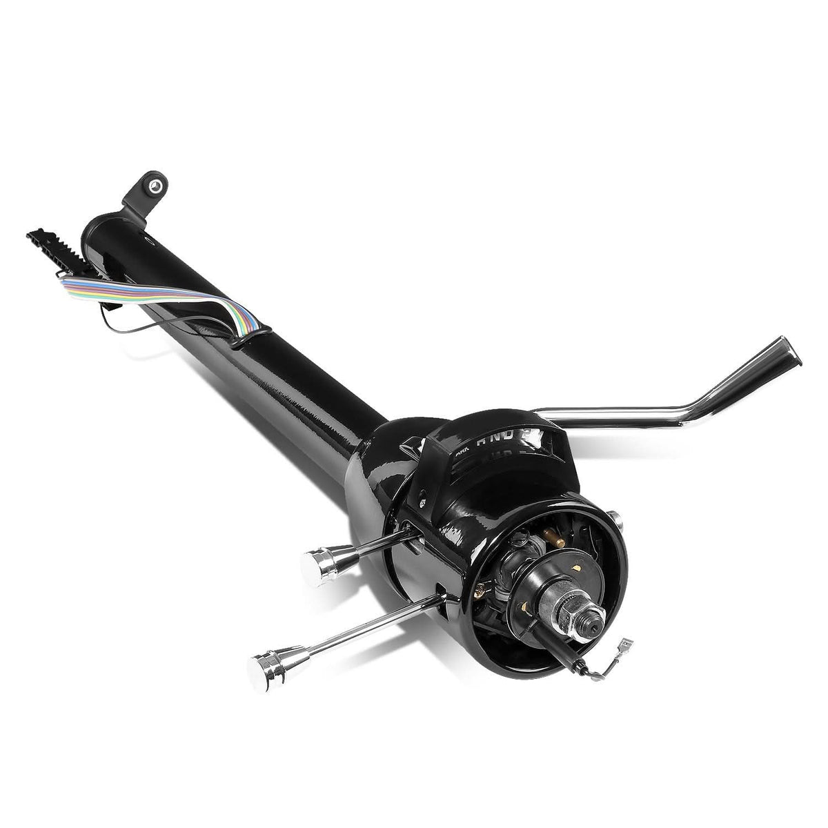 Universal 28" Black Steering Wheel Column - Automatic