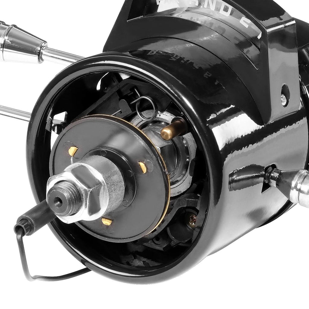 Universal 28" Black Steering Wheel Column - Automatic