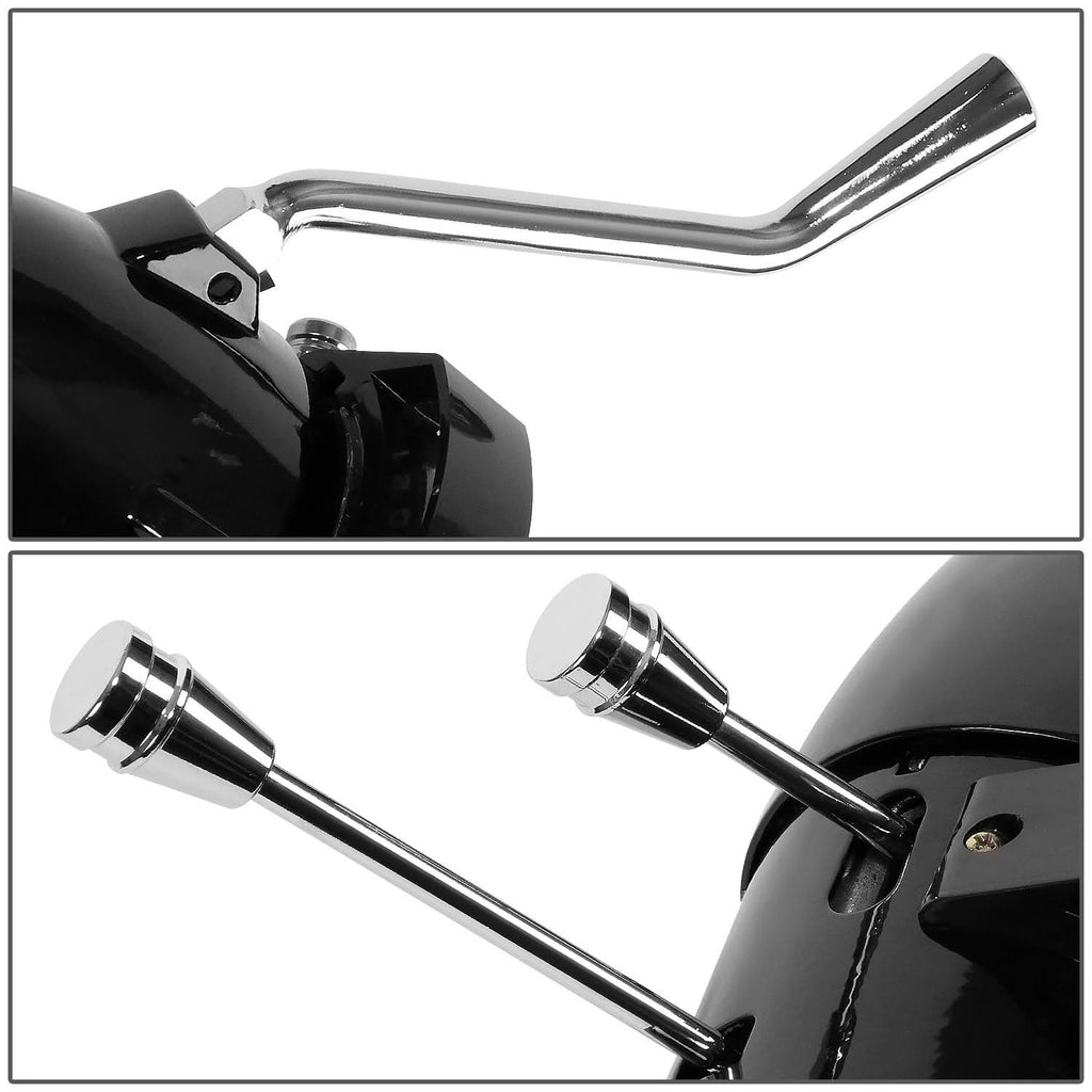 Universal 28" Black Steering Wheel Column - Automatic