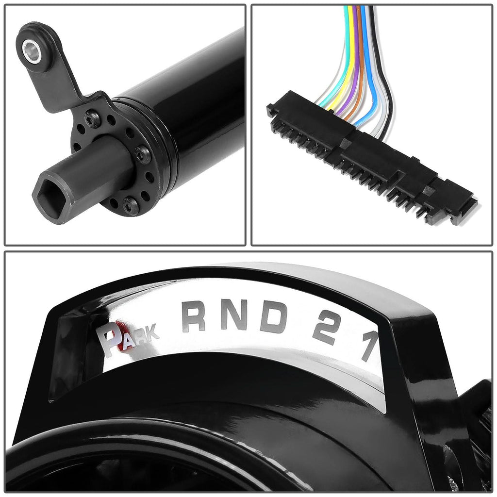 30" Black Automatic Steering Wheel Column
