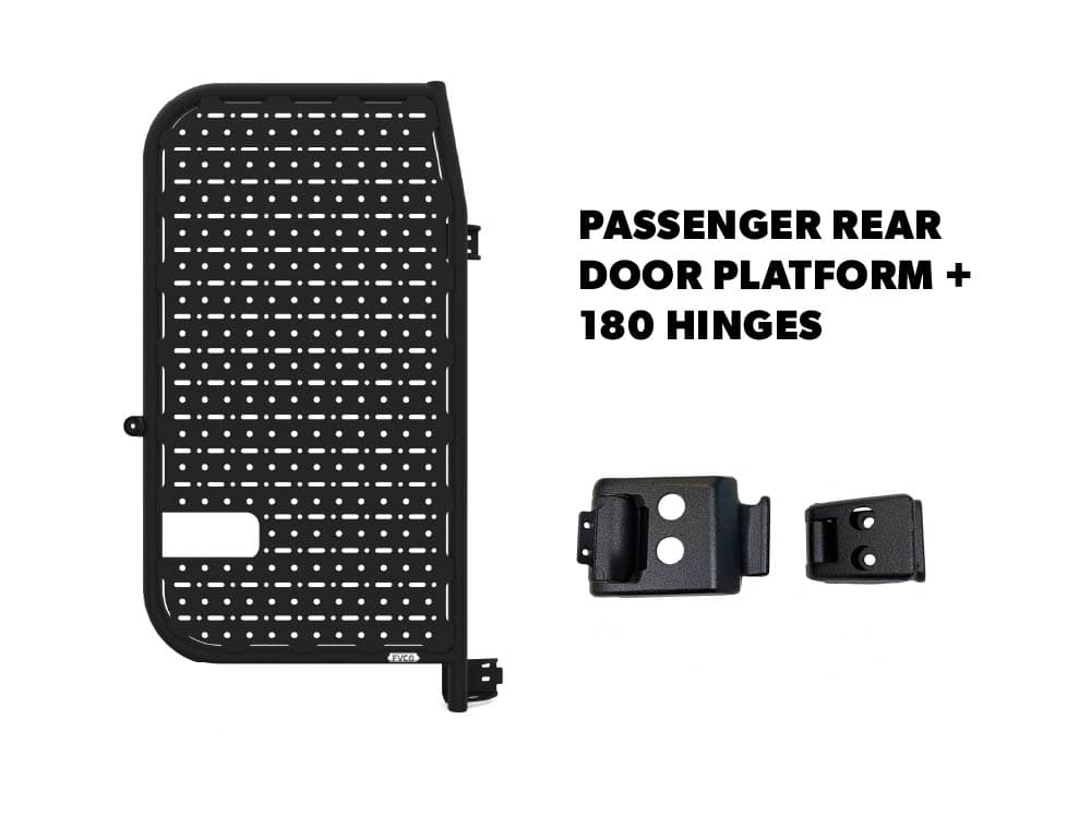 Sprinter Van Rear Door Platform + 180 Hinges