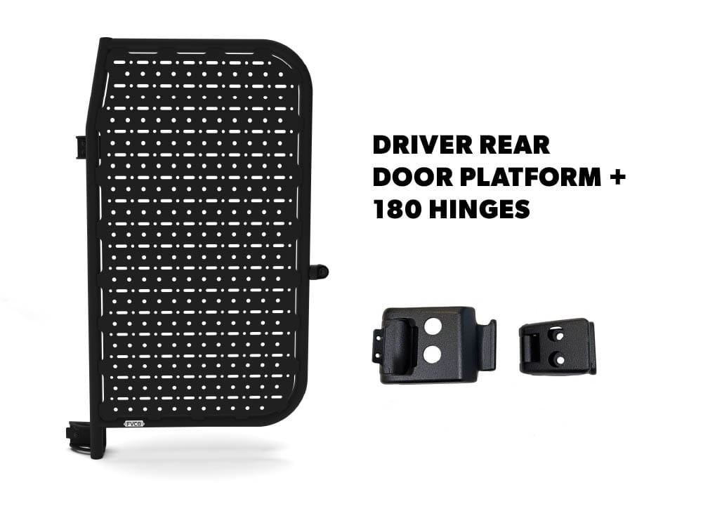 Sprinter Driver Rear Door Platform + 180˚ Hinges