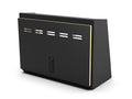 20" Shallow Upper Cabinet - Black - Black Door