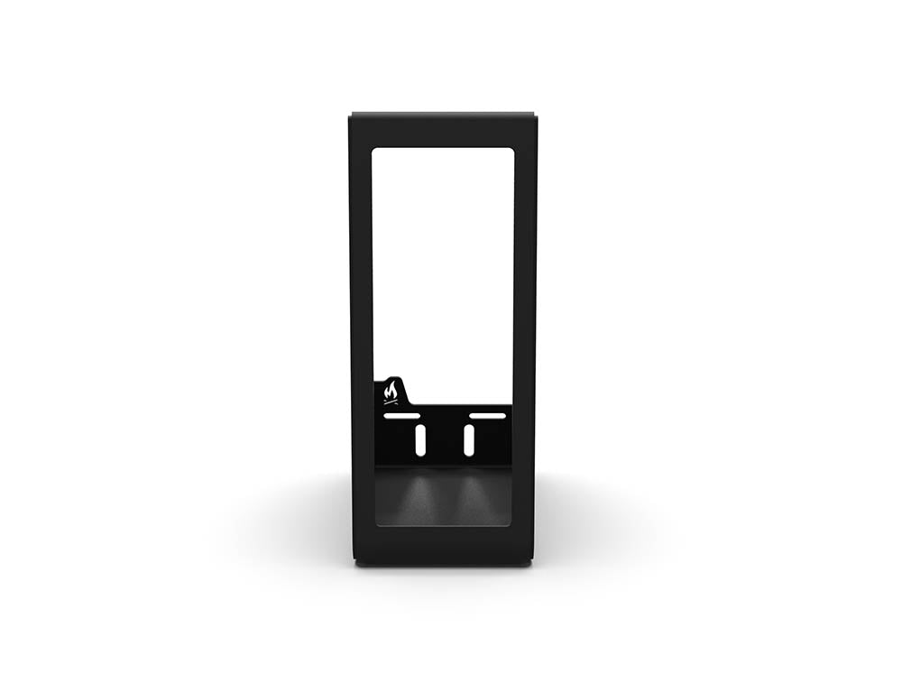 6" Open Shelf - Black