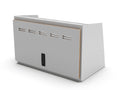 24" Upper Cabinet White - White Door
