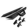 2007-2016 Jeep Wrangler 2-Door Step Down Nerf Bars - Black