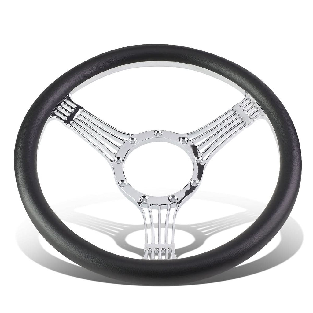 Banjo Style Leather Steering Wheel