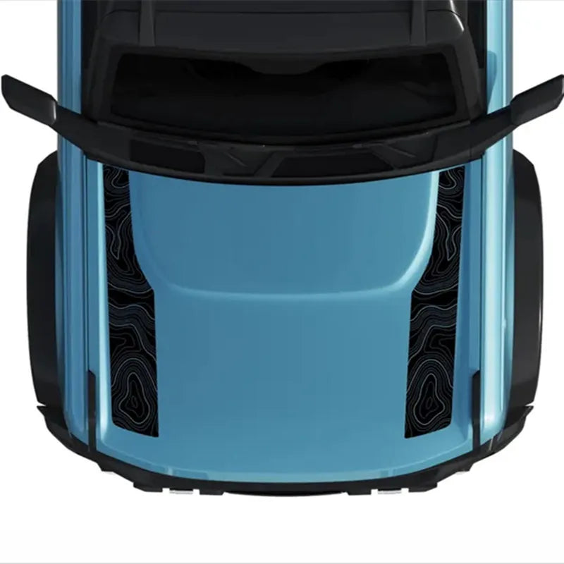 Sporty Fashionable Professional Vinyl Decal Kit for Ford Bronco | Full-Body PVC Appearance Wrap