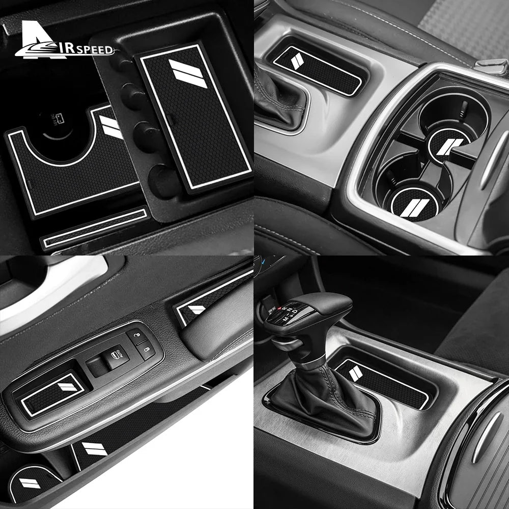 Anti-Slip Cup Holder Mat for Dodge Durango (2014–2020) / Charger (2015–2023) | CCC Waterproof KUNGKIC