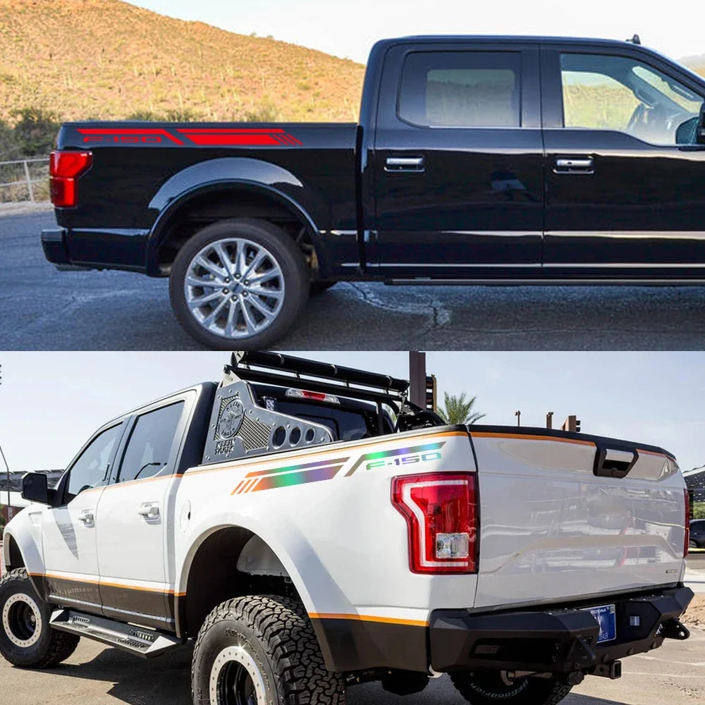 Bed Side Stripe Decal for Ford F-150 Raptor / Lariat / Limited | Pickup Vinyl Sticker