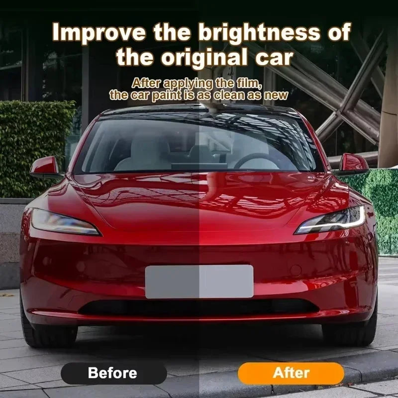 Precut PPF for Tesla Model 3 Highland (2024–2025) | TPU Headlight, Mirror & Door Handle Protection
