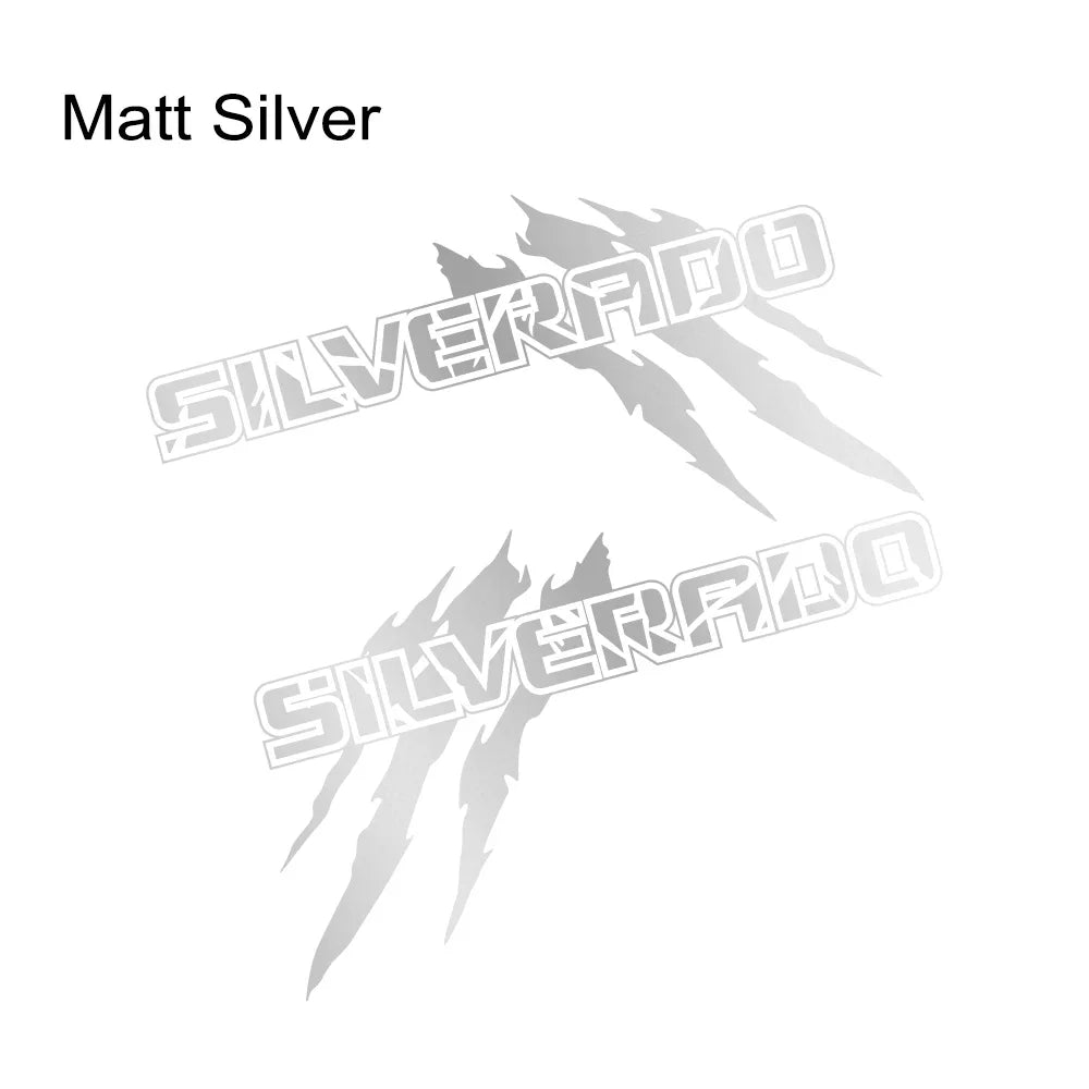 Claw Style Bed Side Decal for Chevrolet Silverado 1500 / 2500 / Z71 / S10 | Pickup Vinyl Graphic