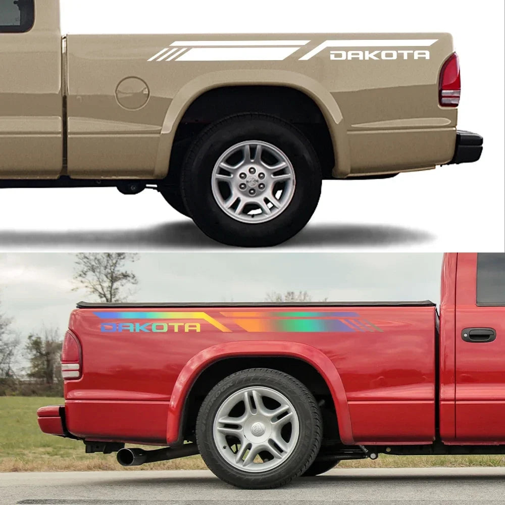 Bed Side Stripe Decal for Dodge Dakota SLT / SXT / 5.9 / R/T Sport | Vinyl Truck Sticker