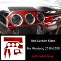 Carbon Fiber Dashboard Panel Trim for Ford Mustang GT (2015-2021) | Interior Decal Kit