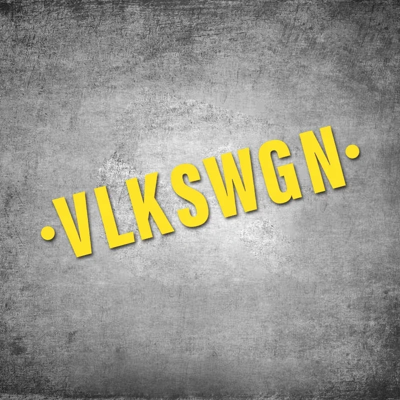 VLKSWGN Front Windshield & Rear Window Decal for VW Golf MK6 / MK7 / R / GTI | Vinyl Sticker