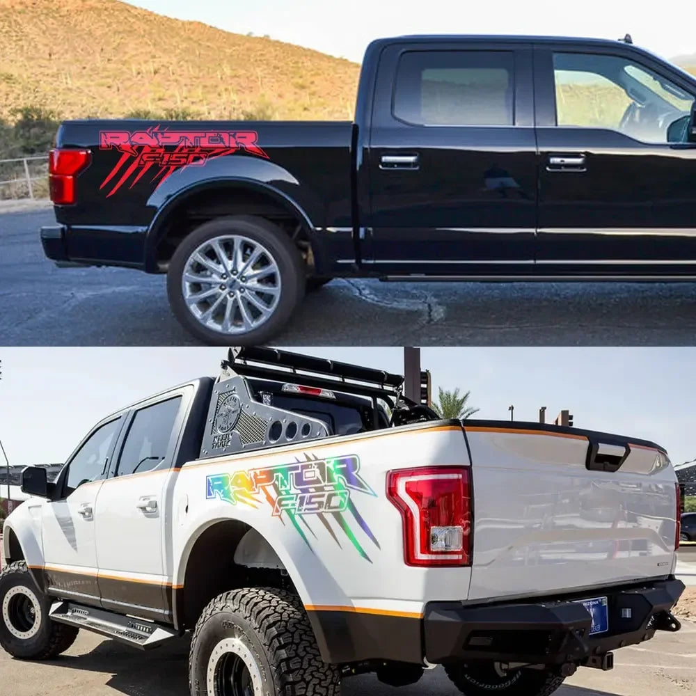SVT Truck Bed Side Decal for Ford F-150 Raptor SVT | 2-Piece Pickup Vinyl Graphic