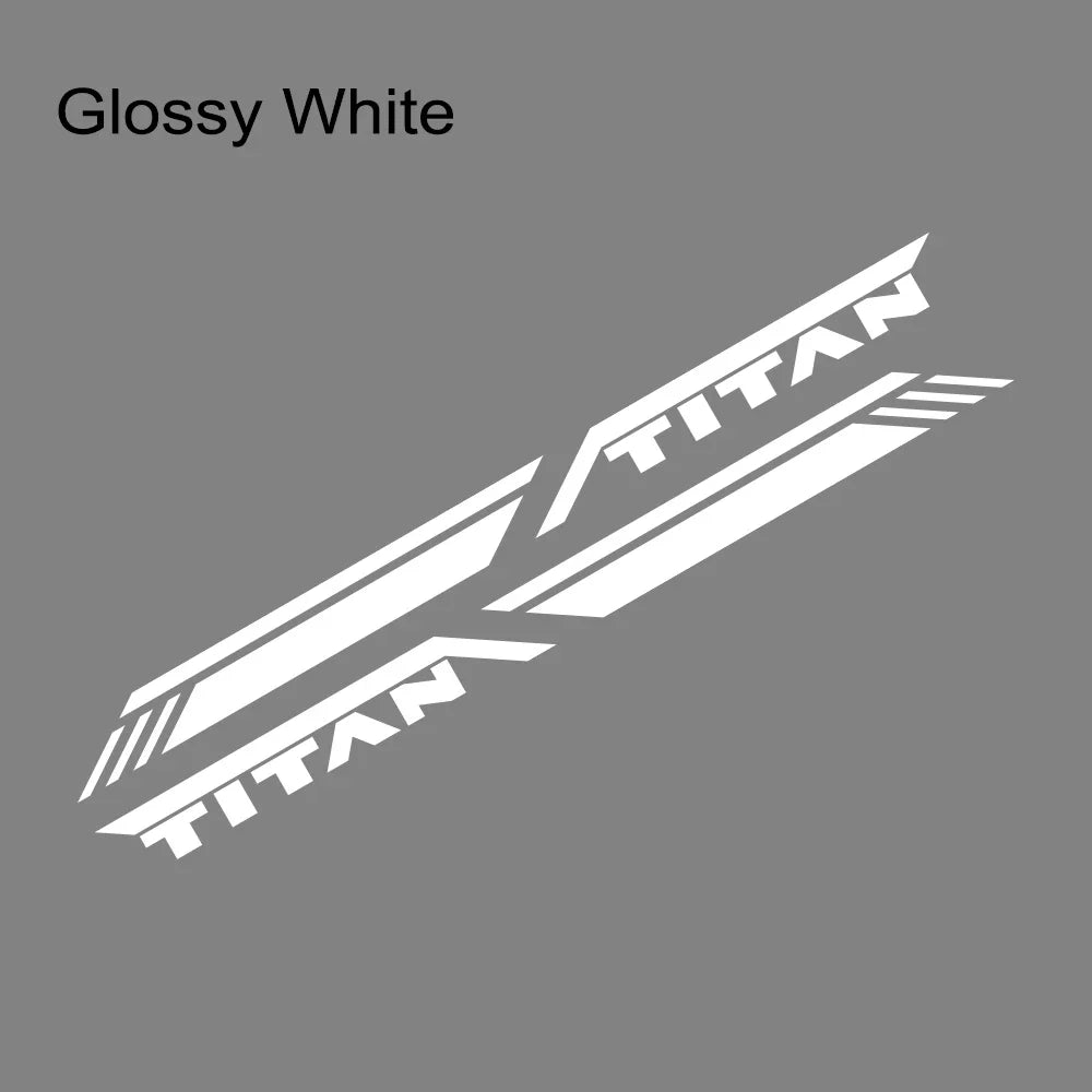 Trunk Side Stripe Decal for Nissan Titan Pro-4X | Pickup Truck Vinyl Graphic