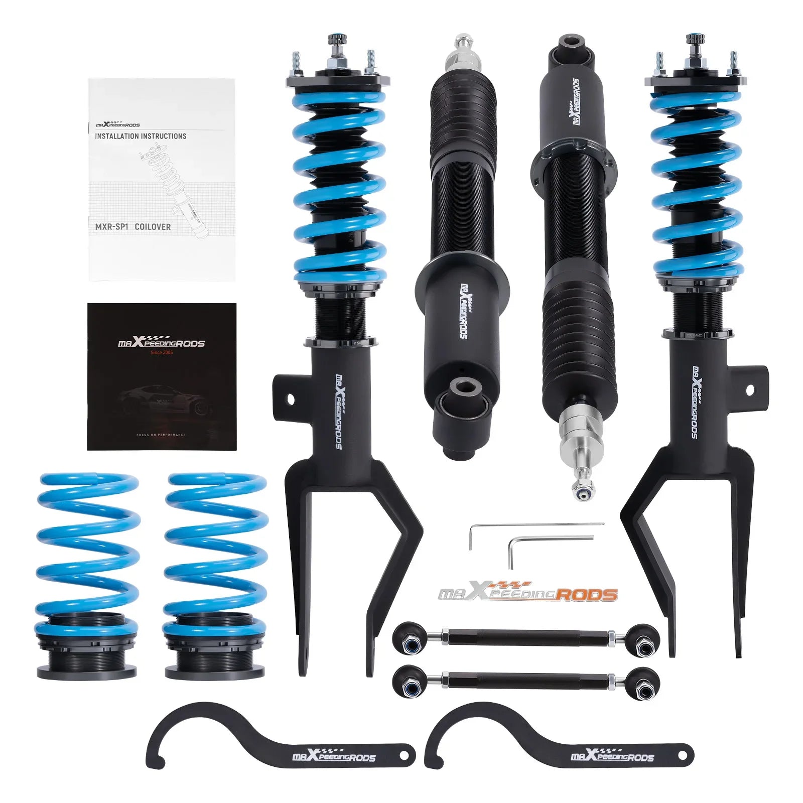 24-Way Adjustable Coilovers for Tesla Model Y AWD (2020+) | Damper & Height Adjustment Twin Tube