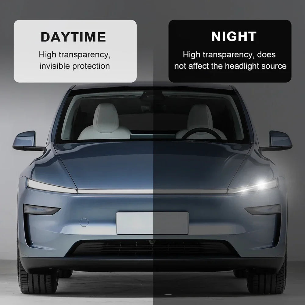 Precut PPF for Tesla Model Y Juniper (2025–2026) | TPU Headlight, Tail Light & Pillar Protection