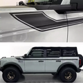 Matte Black Waistline Stripe Decal for Ford Bronco (2021–2023) | Body Line Vinyl Overlay