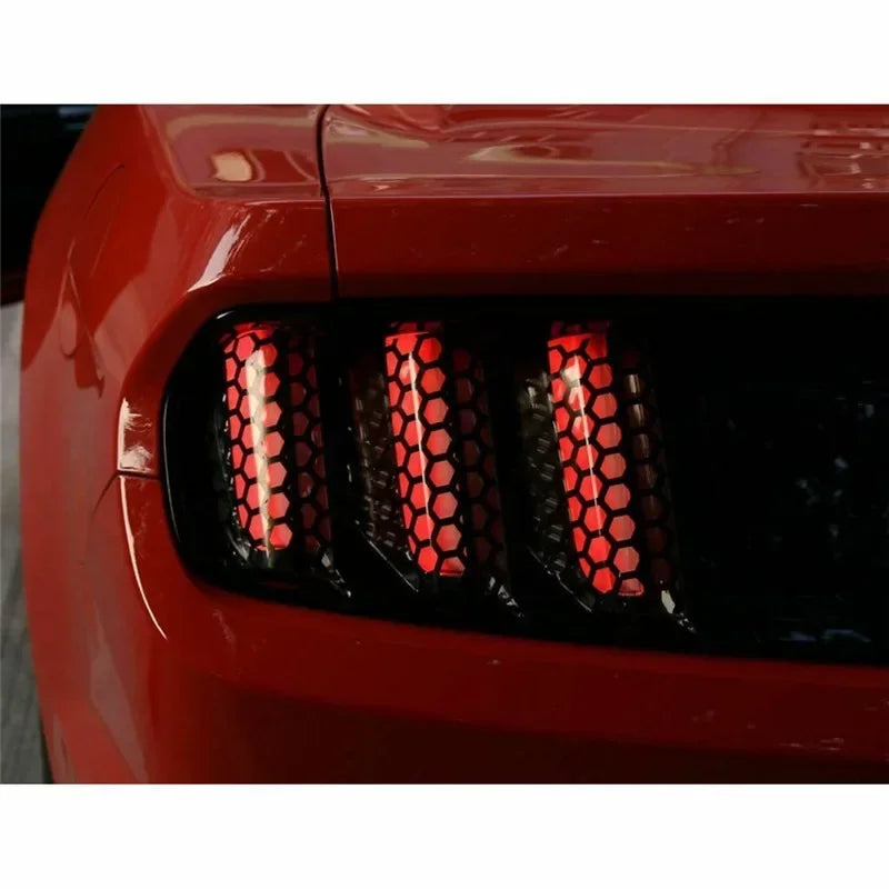 Honeycomb Decoration Sticker Set for Ford Mustang (2015+) | 6-Piece Vinyl Decal