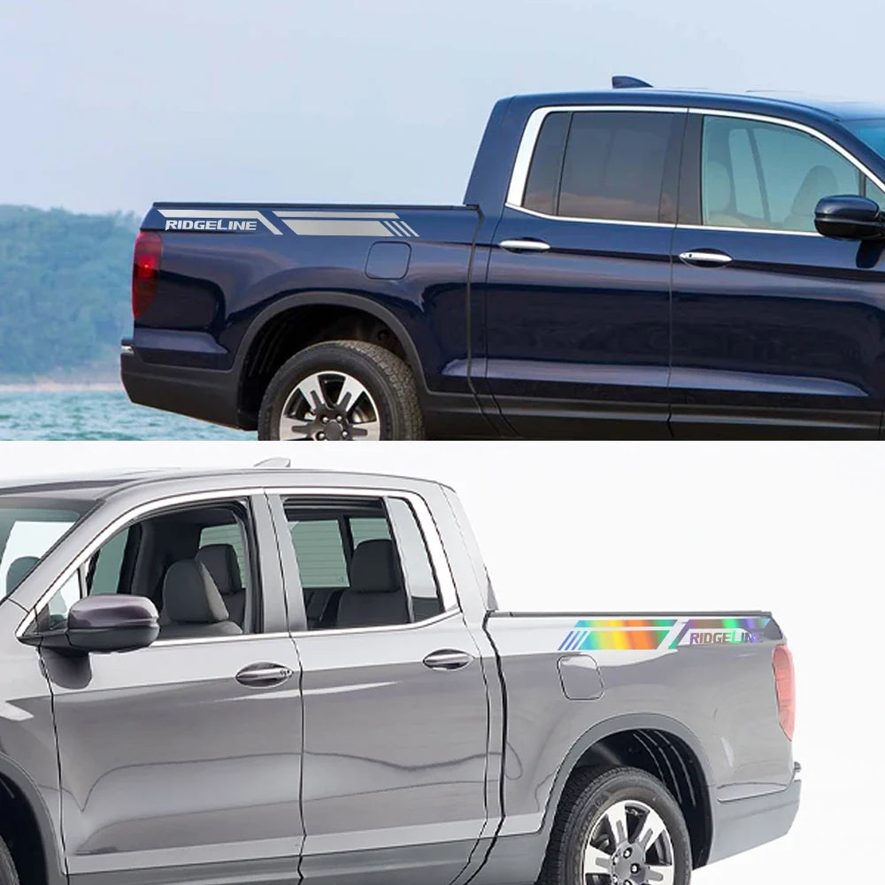 4x4 Trunk Side Stripe Decal for Honda Ridgeline | Vinyl Truck Graphics