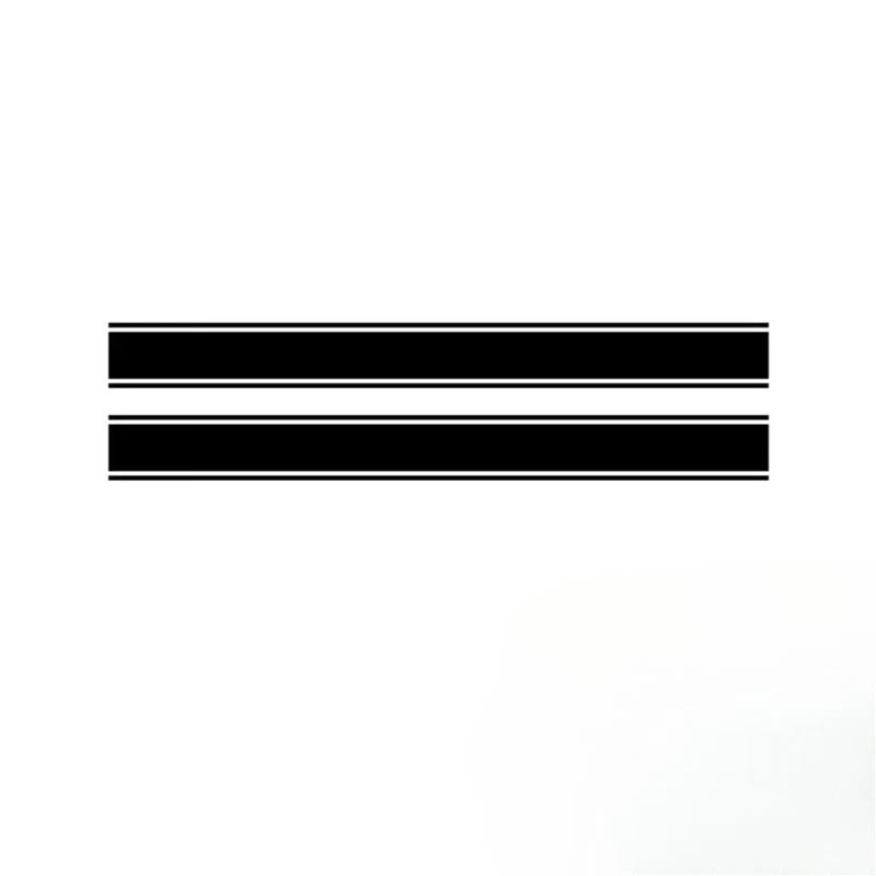 Sport Stripe Hood Bonnet Decal for Mini Cooper (R50–R61, F54–F60) | 2-Piece Engine Cover Vinyl Sticker